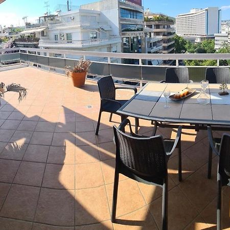 Downtown, Penthouse Apartment With Great View, Pagkrati Athens Exterior photo