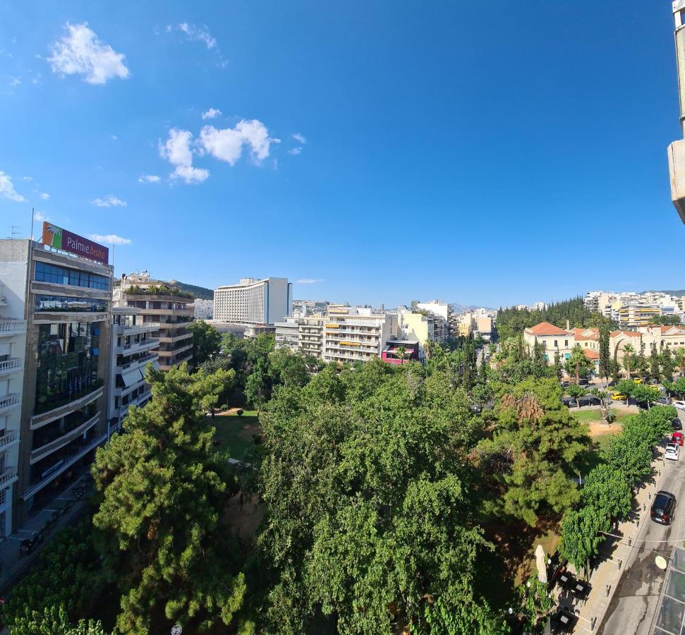 Downtown, Penthouse Apartment With Great View, Pagkrati Athens Exterior photo