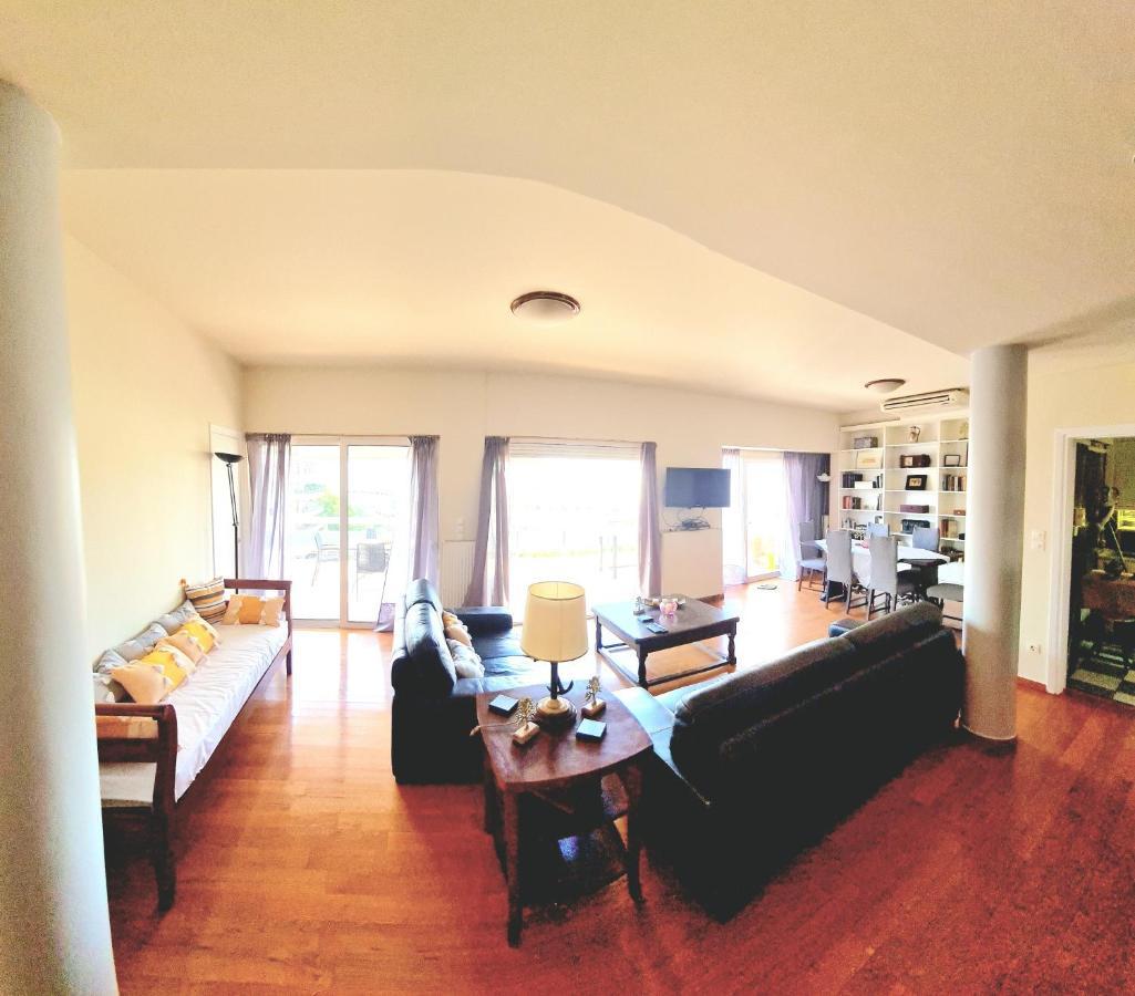 Downtown, Penthouse Apartment With Great View, Pagkrati Athens Exterior photo